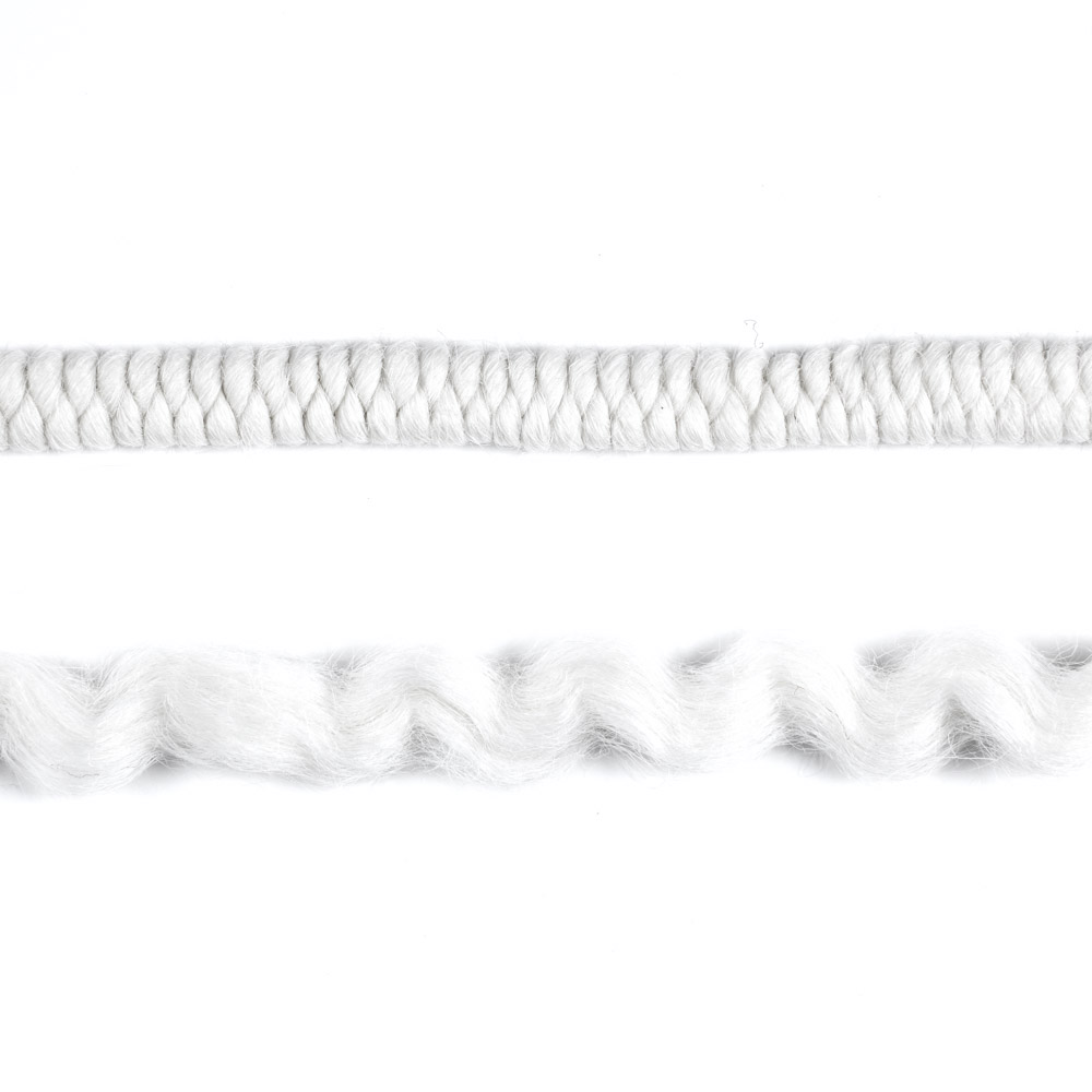 (image for) White Crepe Wool