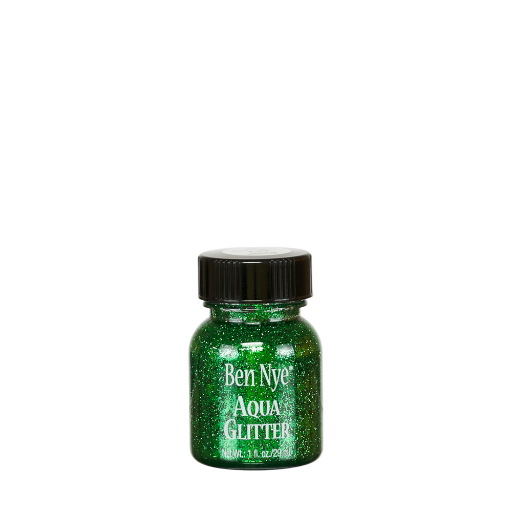 (image for) Neon Green Aqua Glitter