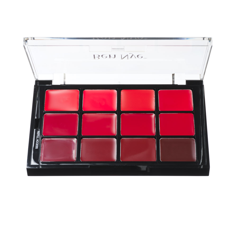 (image for) All Red Lip Color Palette 12 colors 0.56oz./16gm