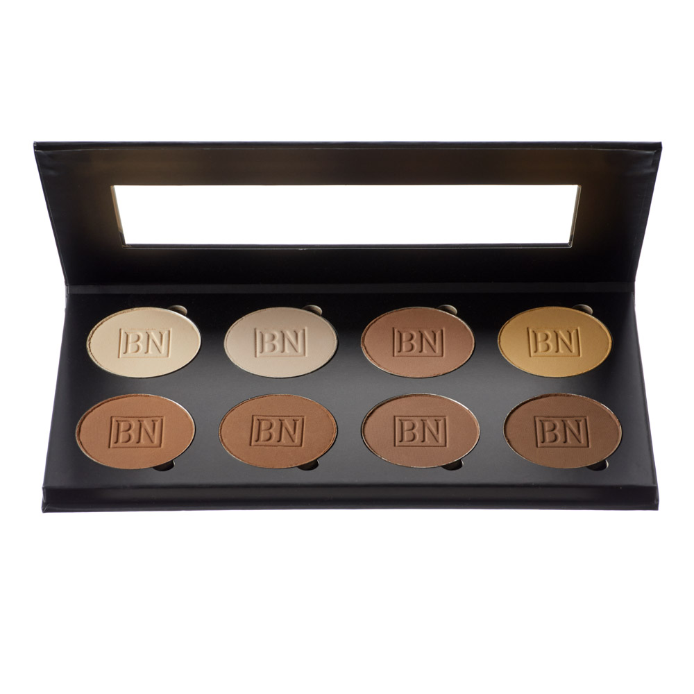 (image for) Sculpt & Contour Palettte, MediaPro Poudre, 8 color 1oz./8.5gm